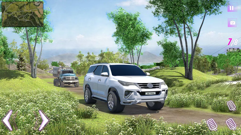 Offroad Parking Prado Car Game Screenshot2