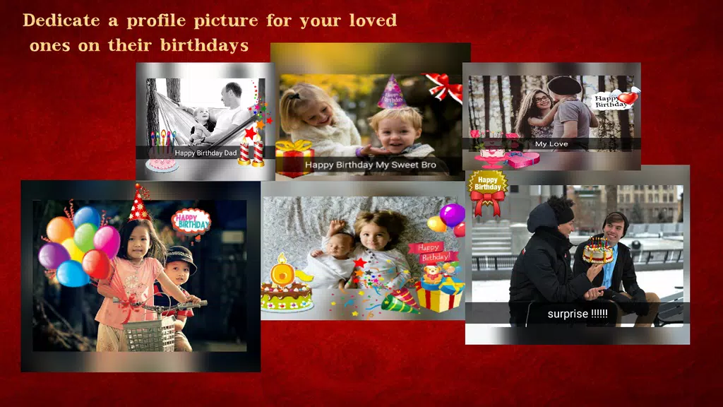 Happy Birthday Photo Screenshot1