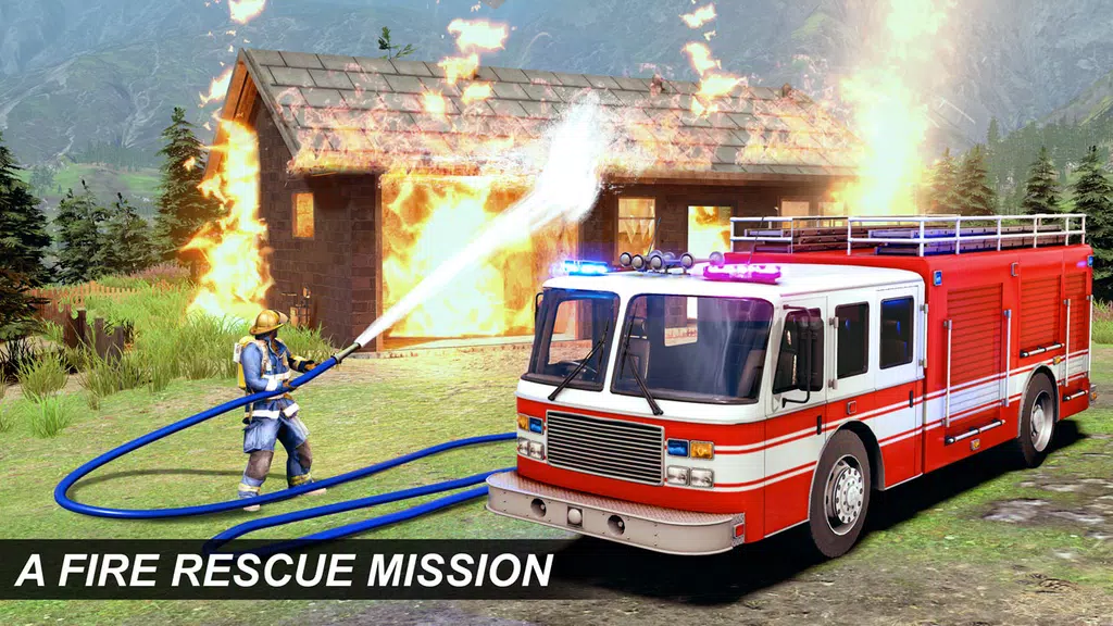 Fire Engine Truck Simulator Screenshot2