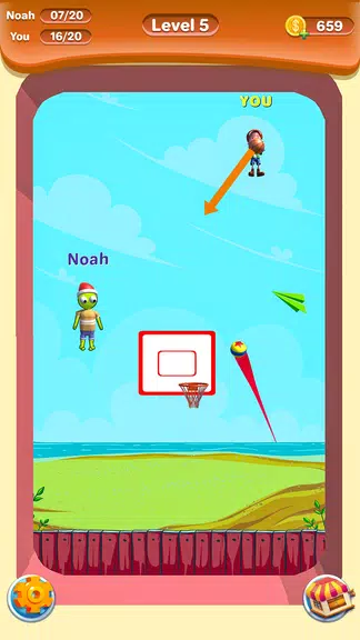 Basketball battle arena 3D Screenshot2