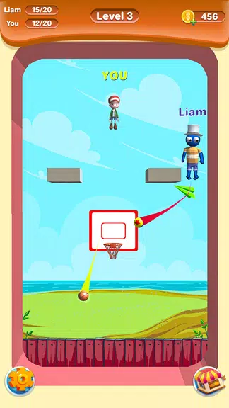 Basketball battle arena 3D Screenshot1