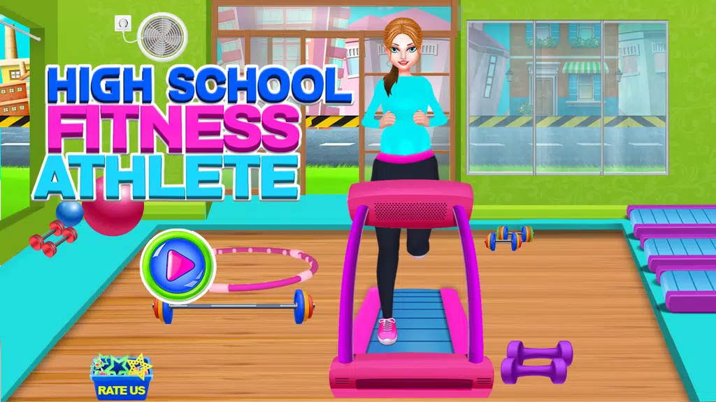High School Fitness Athlete 3D Screenshot3