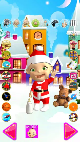 Talking Babsy Baby Xmas Games Screenshot1