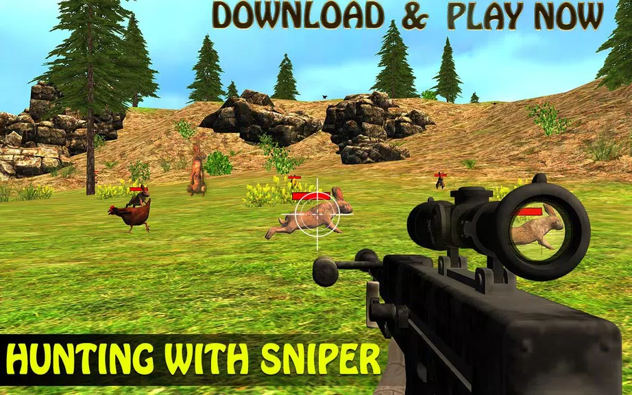 Rabbit Hunting Sniper Shooting Screenshot2
