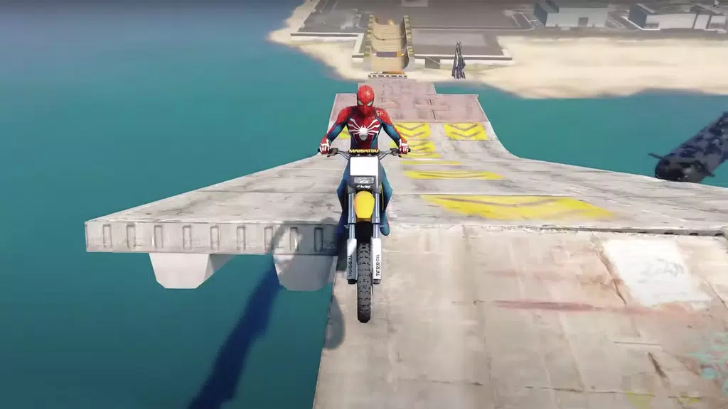 Tricky Bike Superhero Races Screenshot2