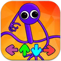 FNF Rainbow Purple Friends Mod APK