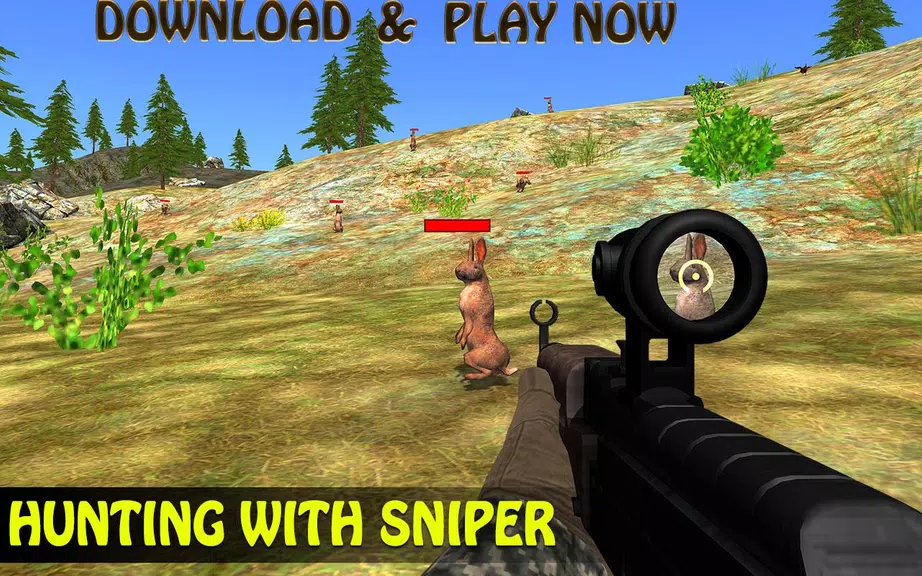 Rabbit Hunting Sniper Shooting Screenshot3