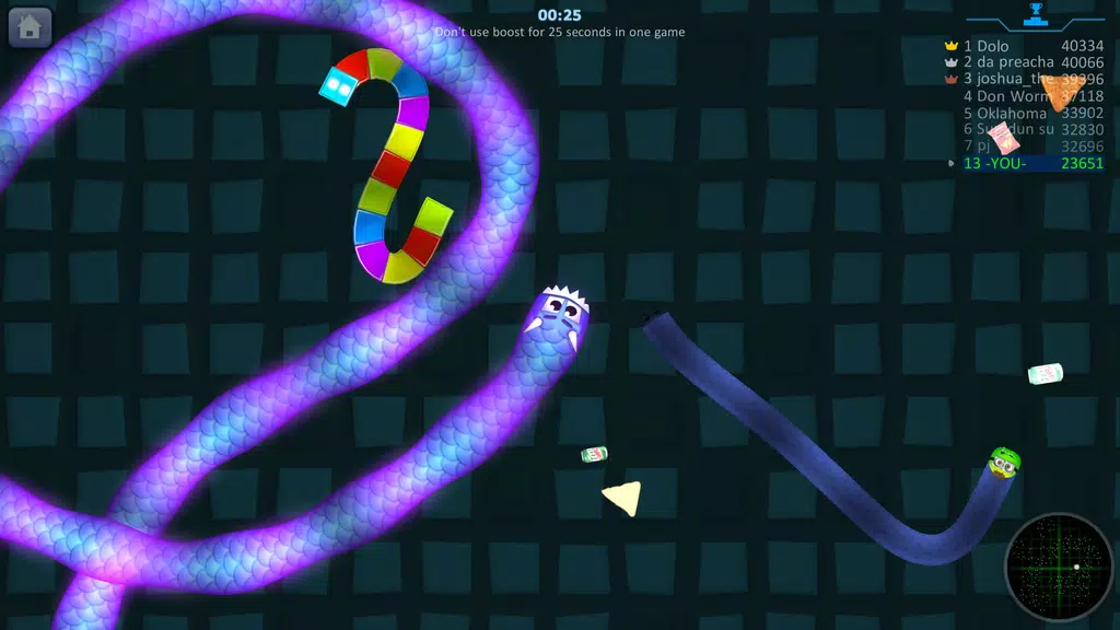 Snake Hunt: Worm io Games Zone Screenshot1