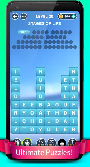 Wordless - Word Puzzle Game Screenshot1