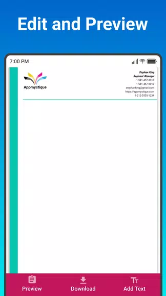 Letterhead Maker Screenshot4