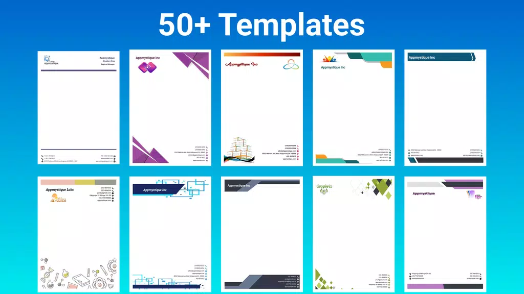 Letterhead Maker Screenshot1
