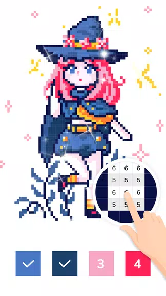 Color by Pixel - Pixel Number Screenshot4