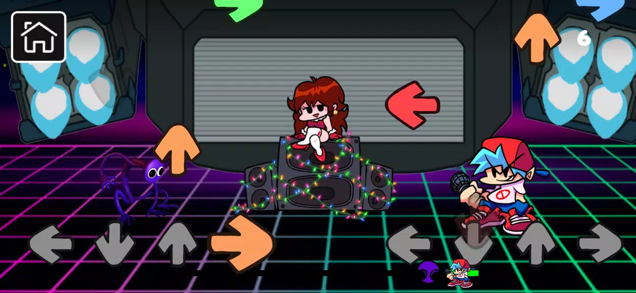 FNF Rainbow Purple Friends Mod Screenshot4