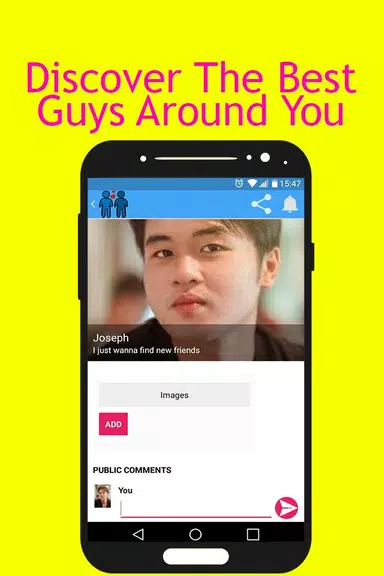 Gay Teen Dating: Free Dating -Gay Dating App Screenshot1