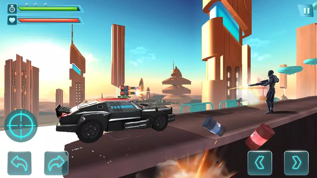 Car Shooting Game Rivals Rage Screenshot3