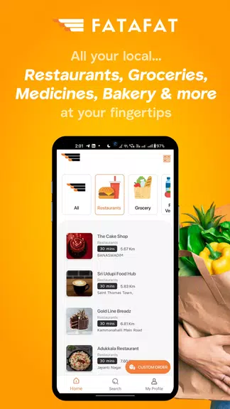 FATAFAT: Local Delivery Online Screenshot2
