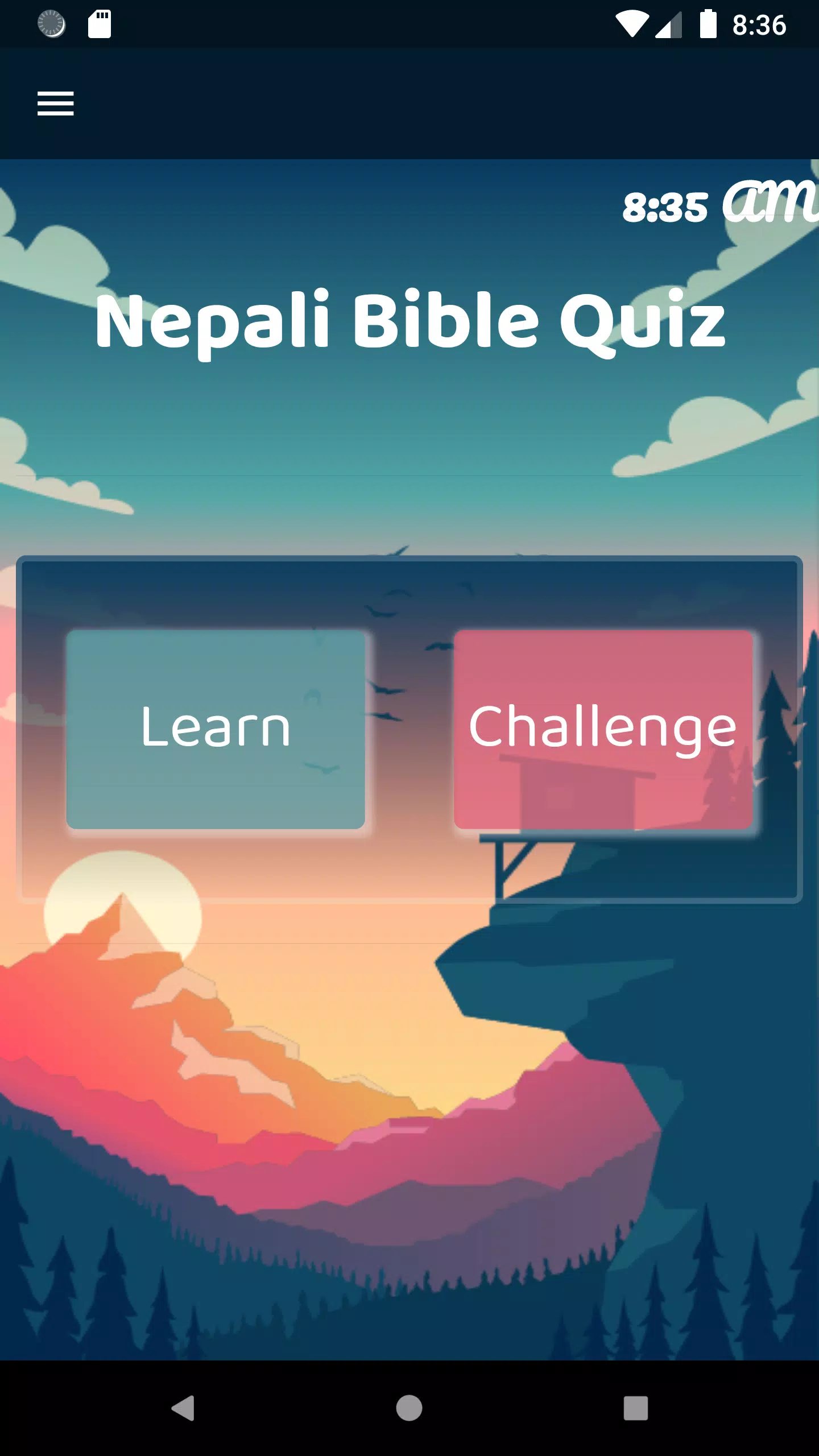 Nepali Bible Quiz Screenshot1