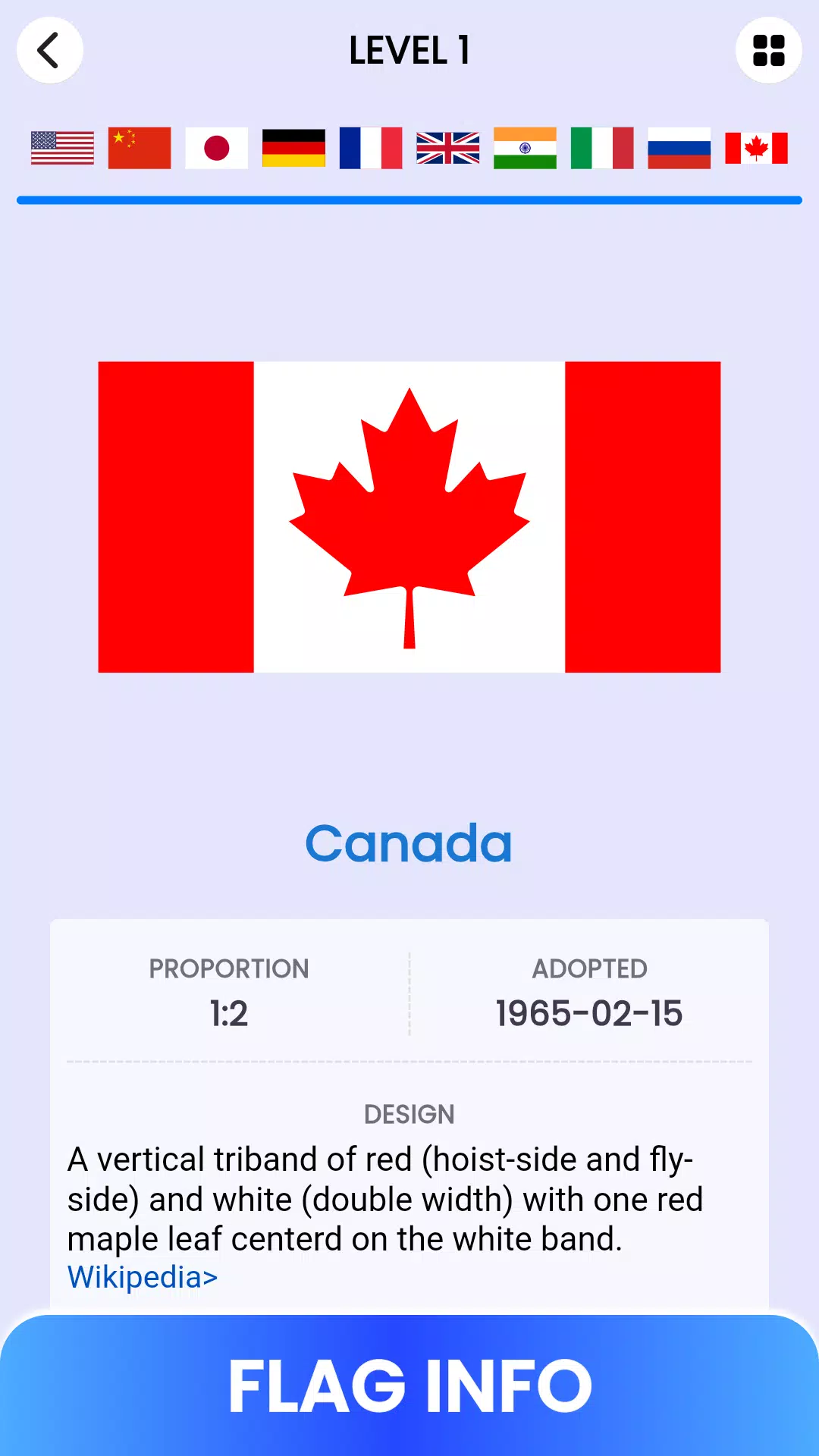 Flag Games: Learn world flags Screenshot4