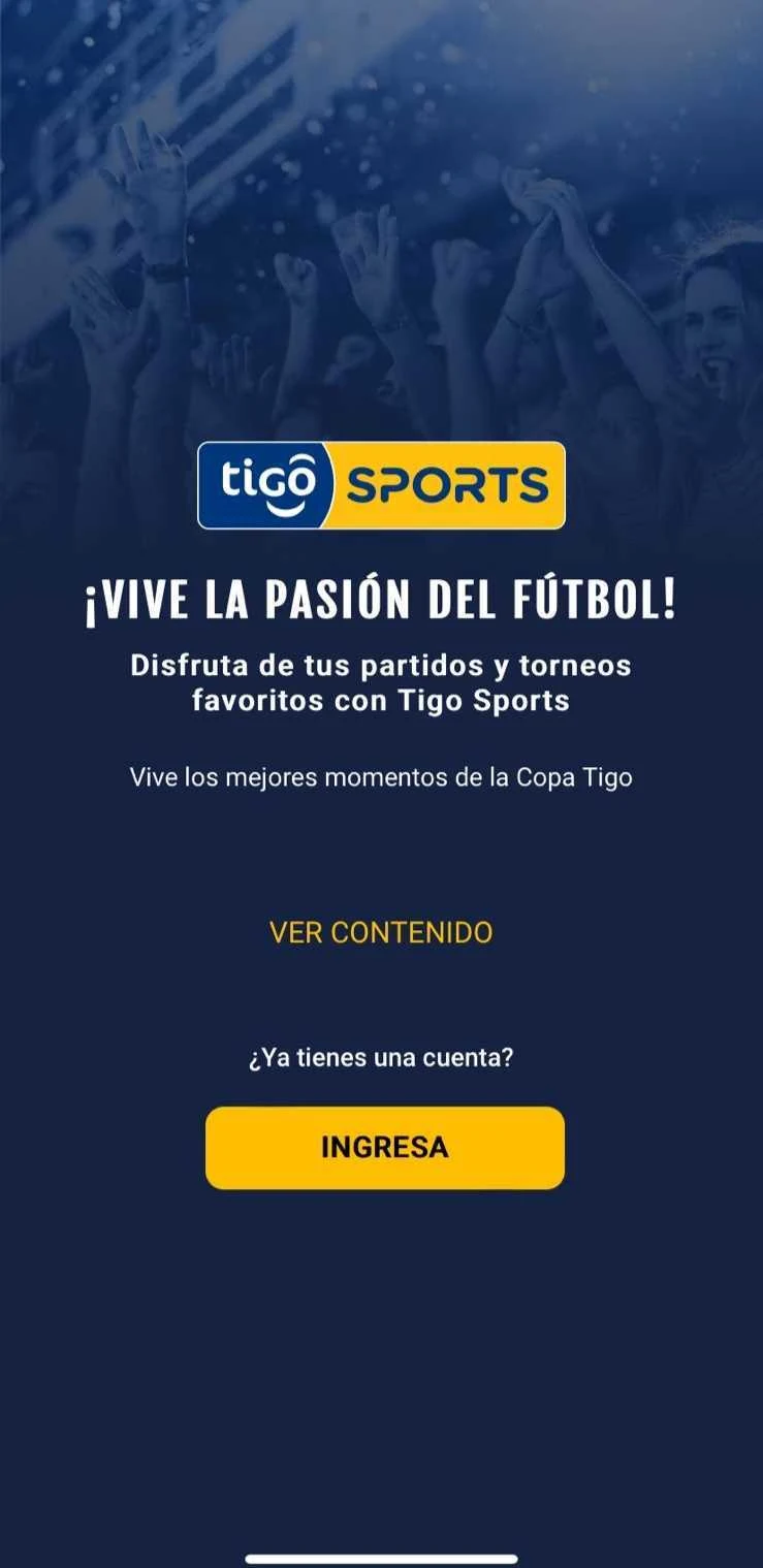Tigo Sports Bolivia Screenshot1