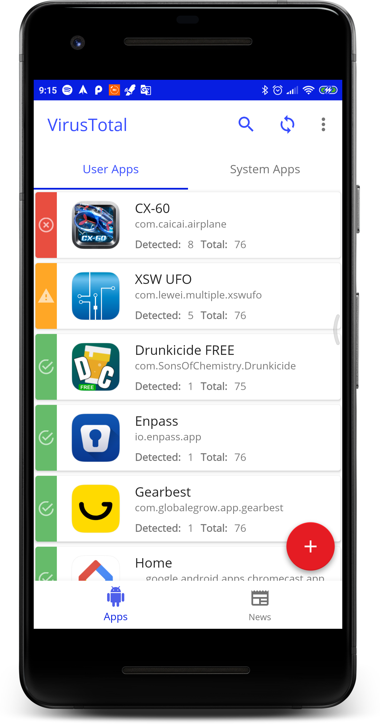 VirusTotal Mobile Screenshot2