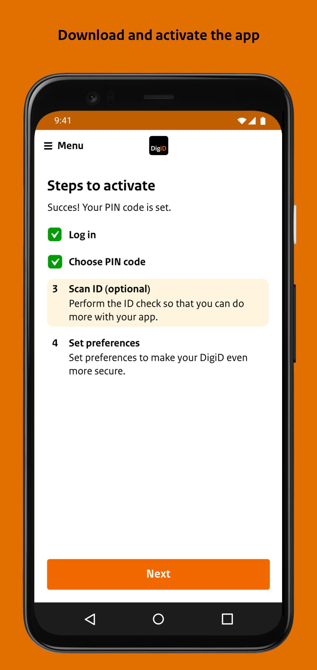 DigiD Screenshot2