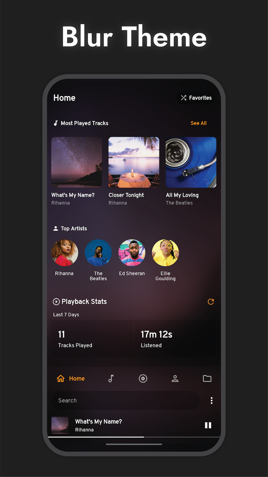 Eon Music Player Screenshot5