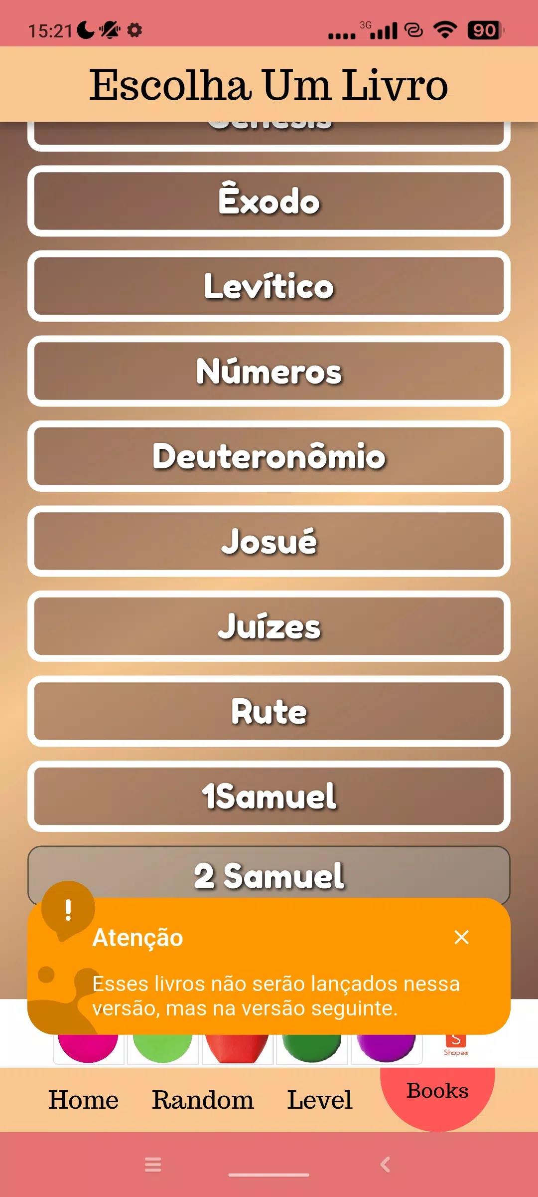 Quiz Bíblico Screenshot8