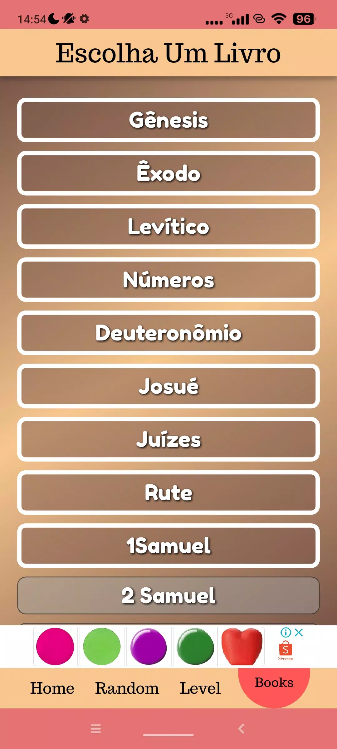 Quiz Bíblico Screenshot7