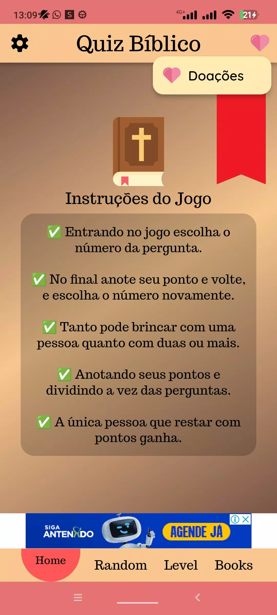Quiz Bíblico Screenshot3