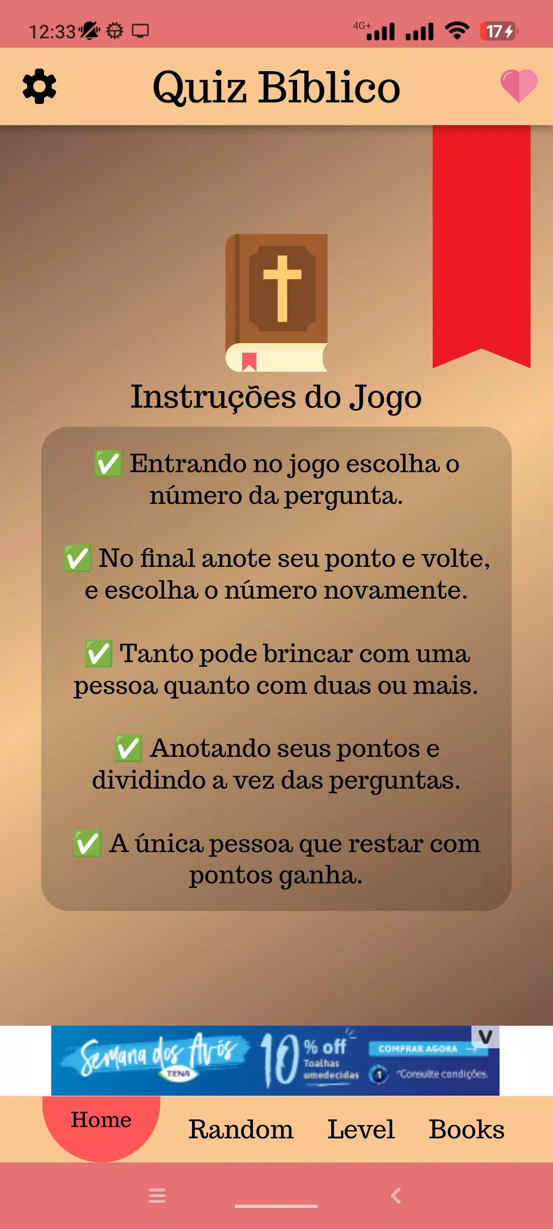 Quiz Bíblico Screenshot2