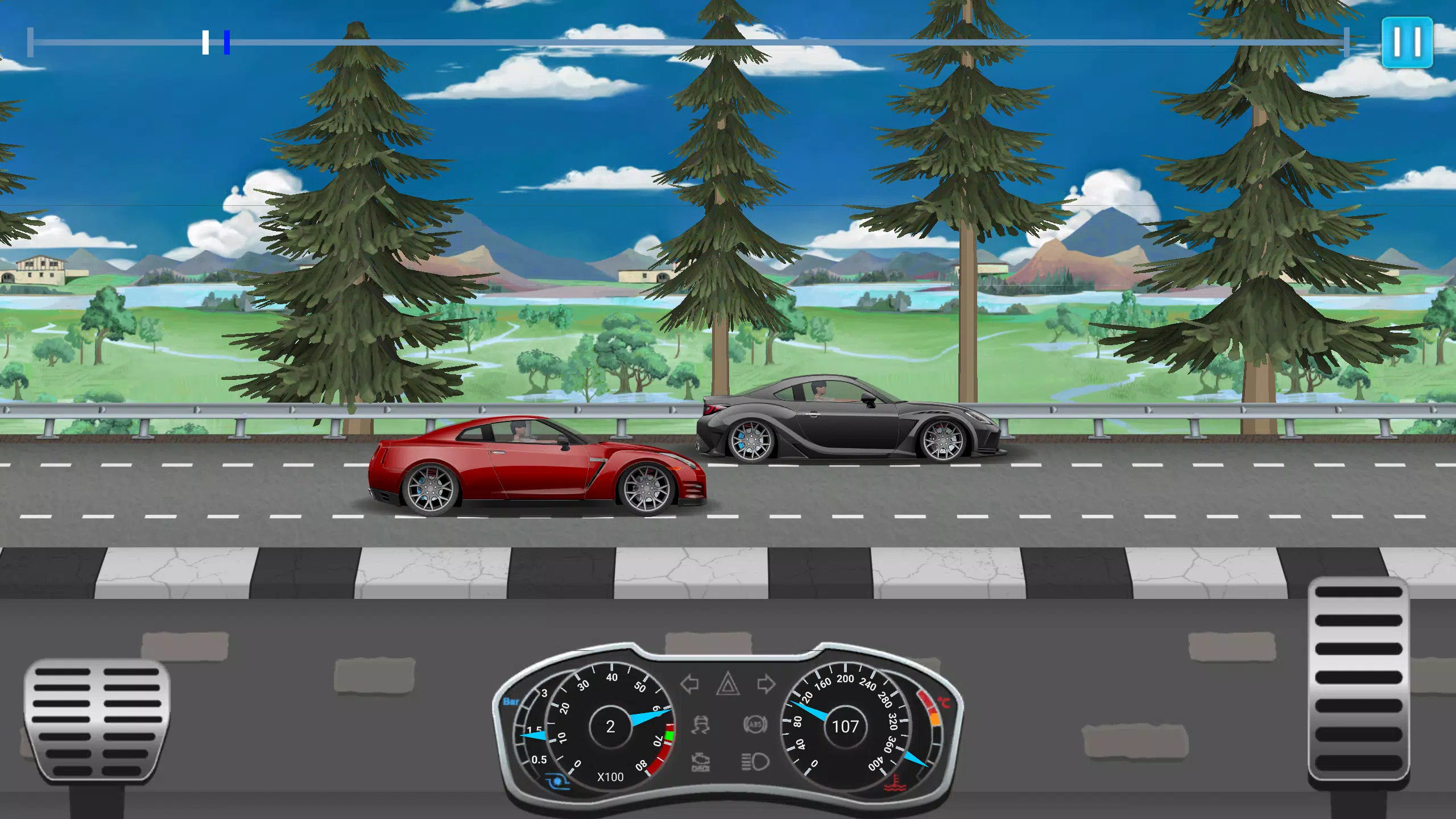 Unlim Drag Racing Super Cars Screenshot2