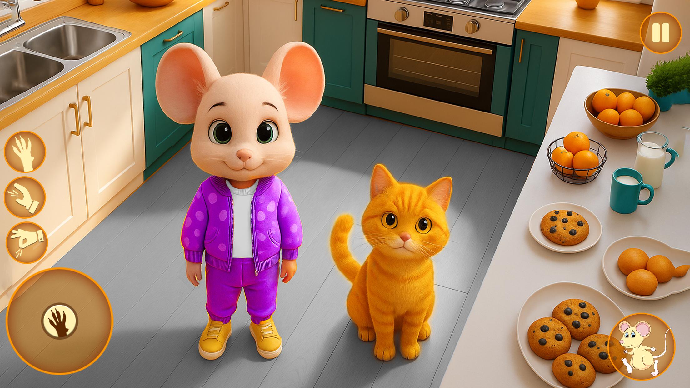 Angry Cat Vs Naughty Rat Prank Screenshot4