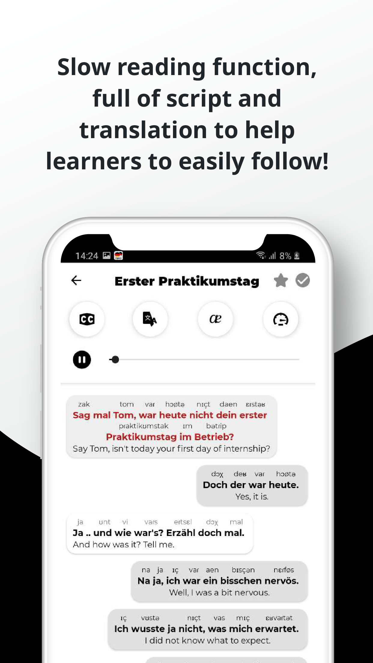 German ー Listening・Speaking Screenshot5