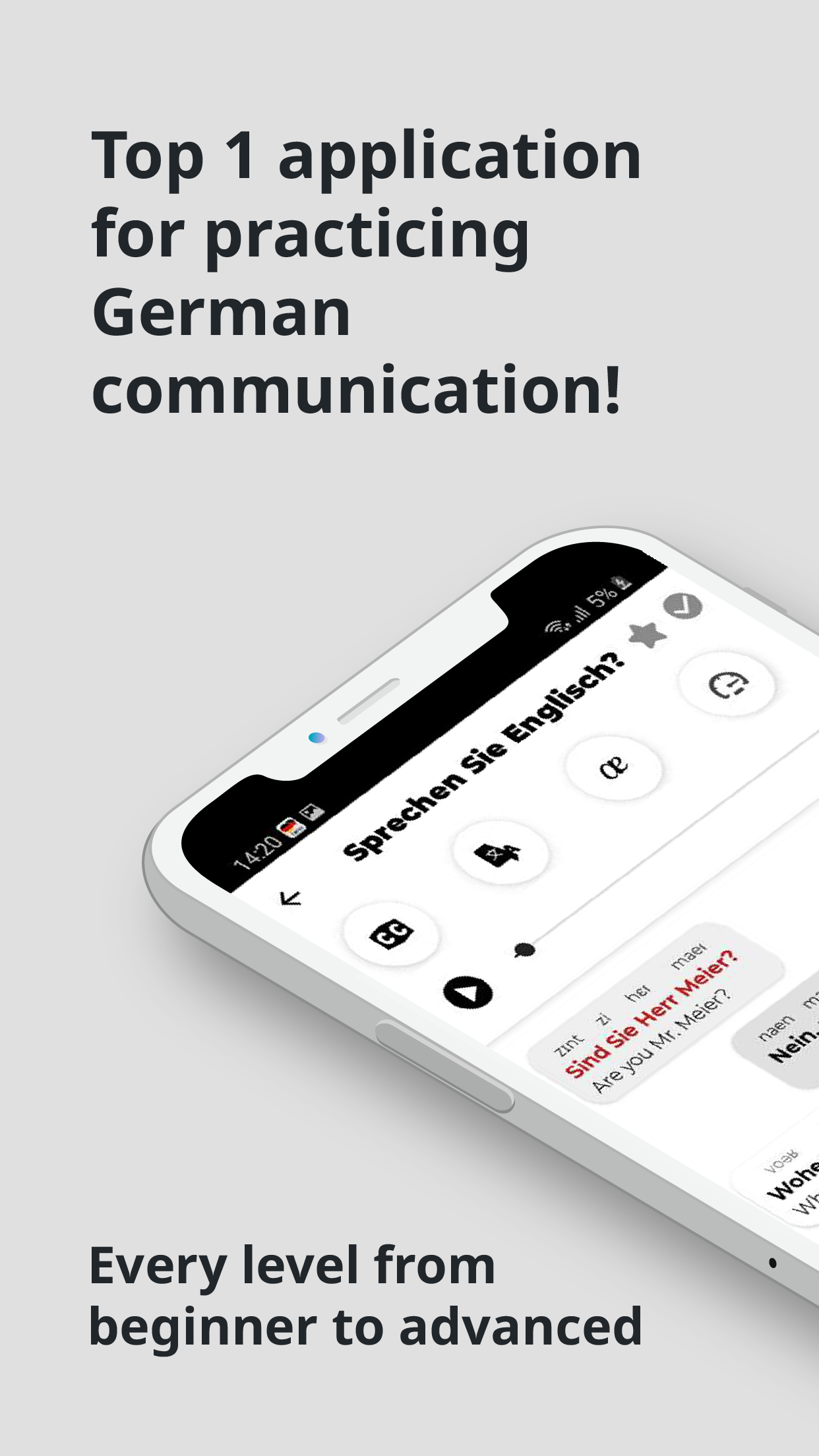 German ー Listening・Speaking Screenshot1