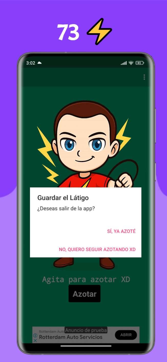 Sheldon Whip App Screenshot2