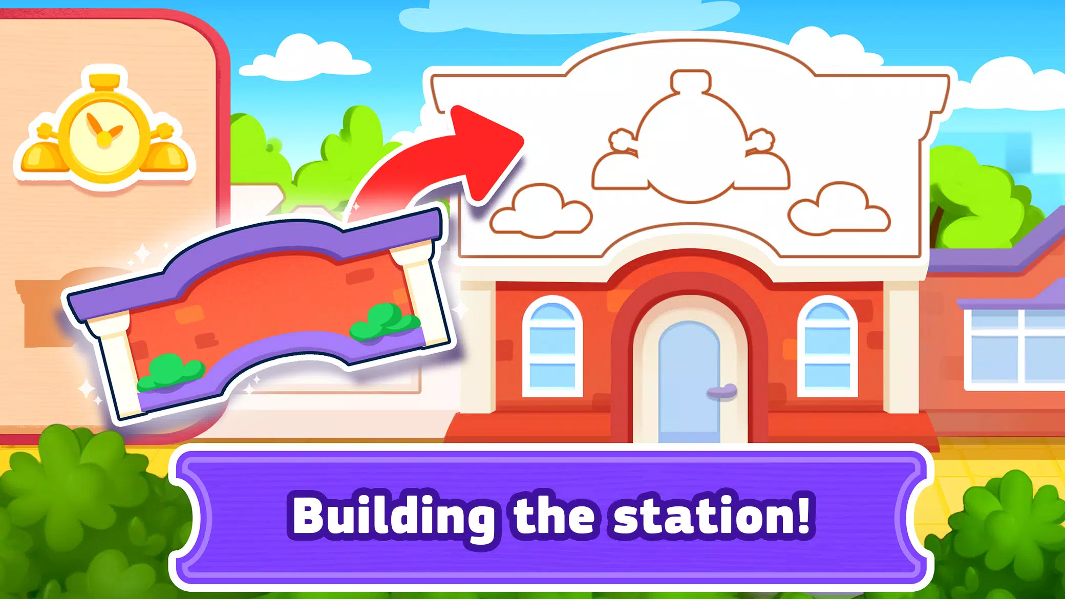 Train station. Railroad works Screenshot8