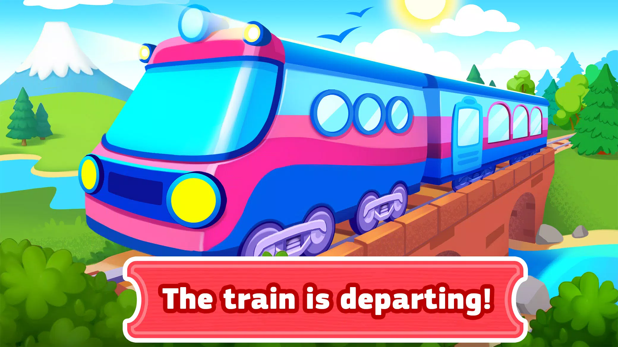 Train station. Railroad works Screenshot1