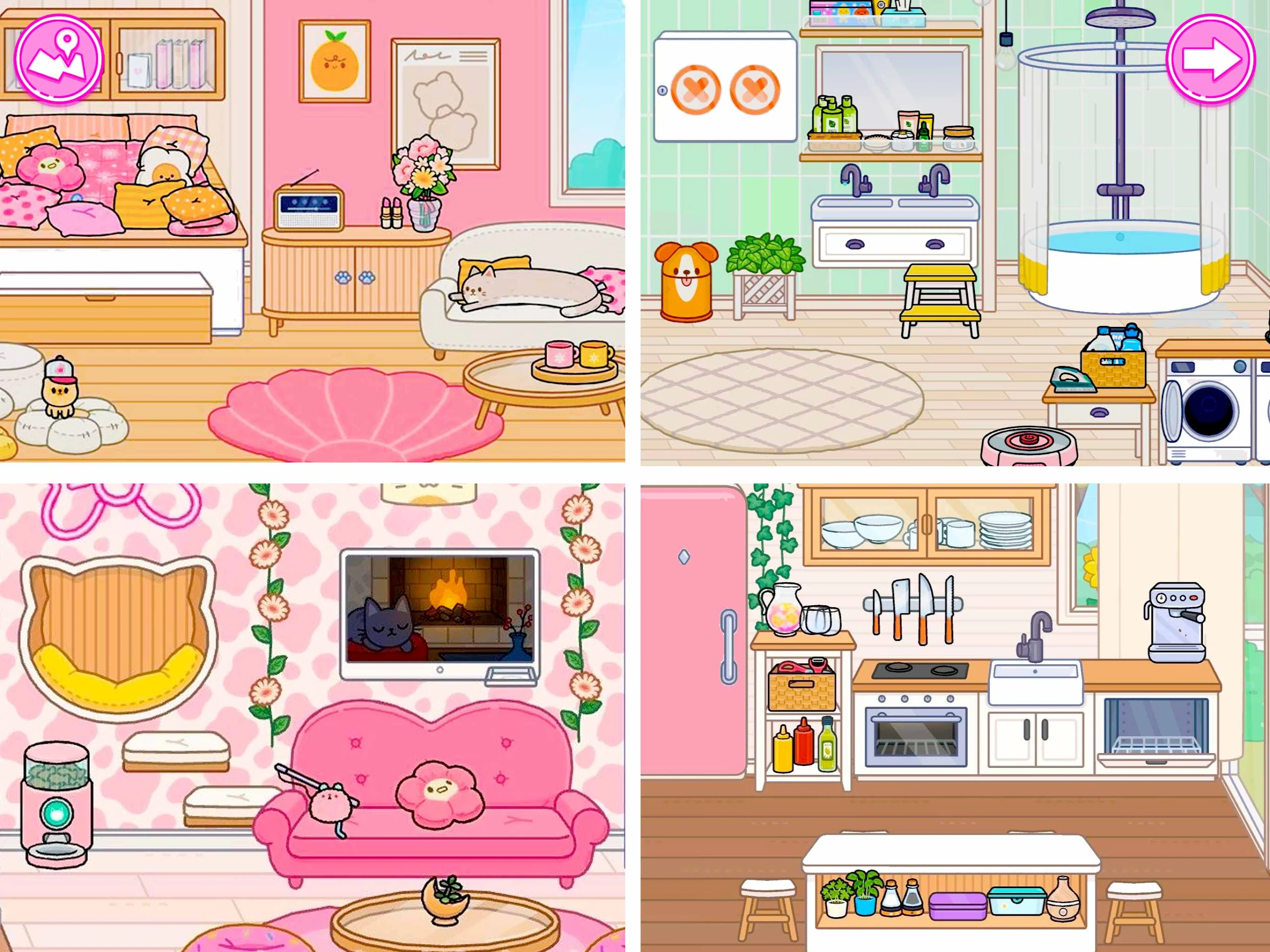 Princess Town Dream House Game Screenshot5