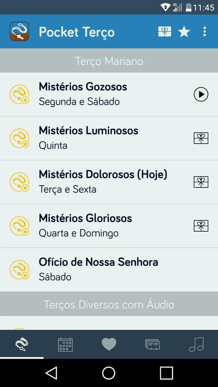 Pocket Terço Screenshot1