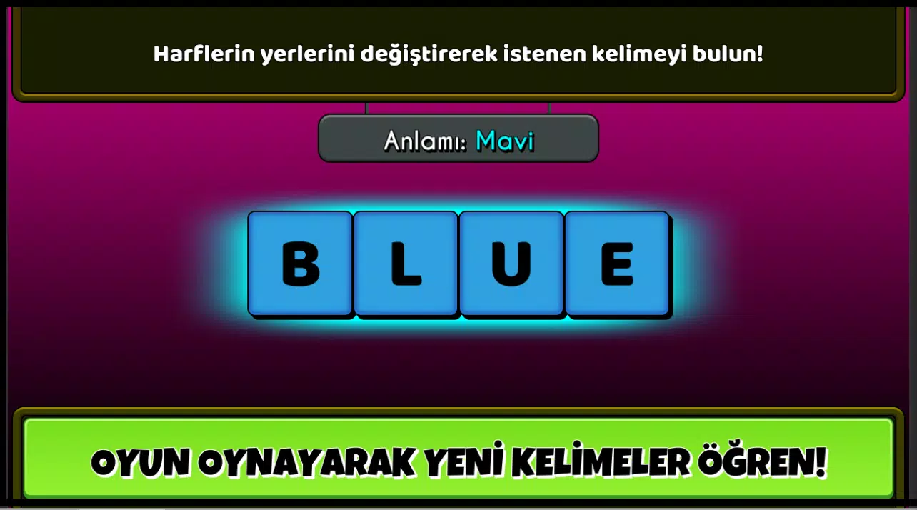 İngilizce Kelime Oyunu Screenshot3