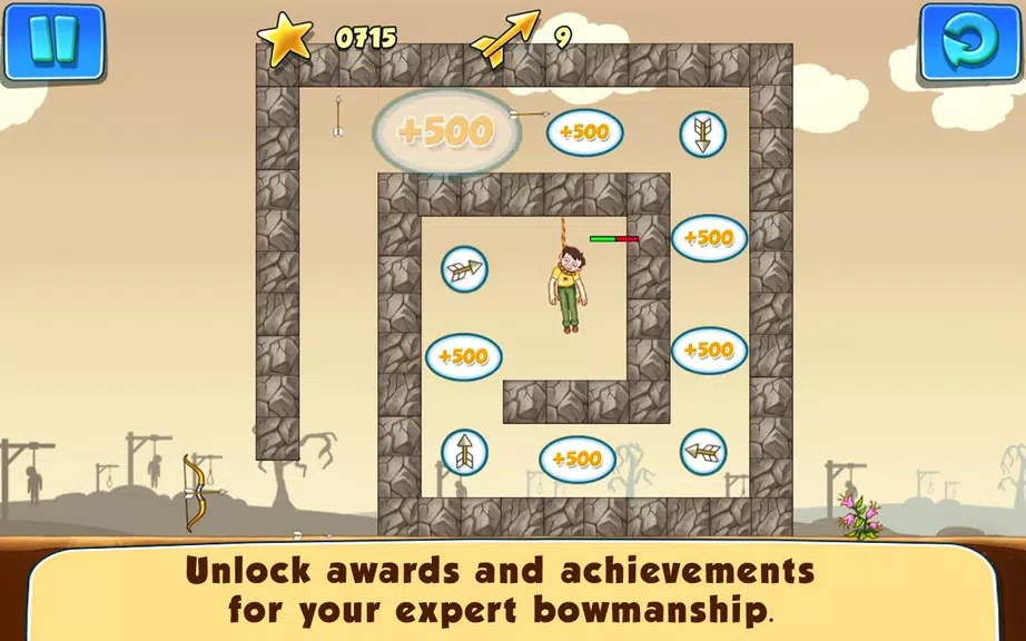 Gibbets 2: Bow Arcade Puzzle Screenshot2
