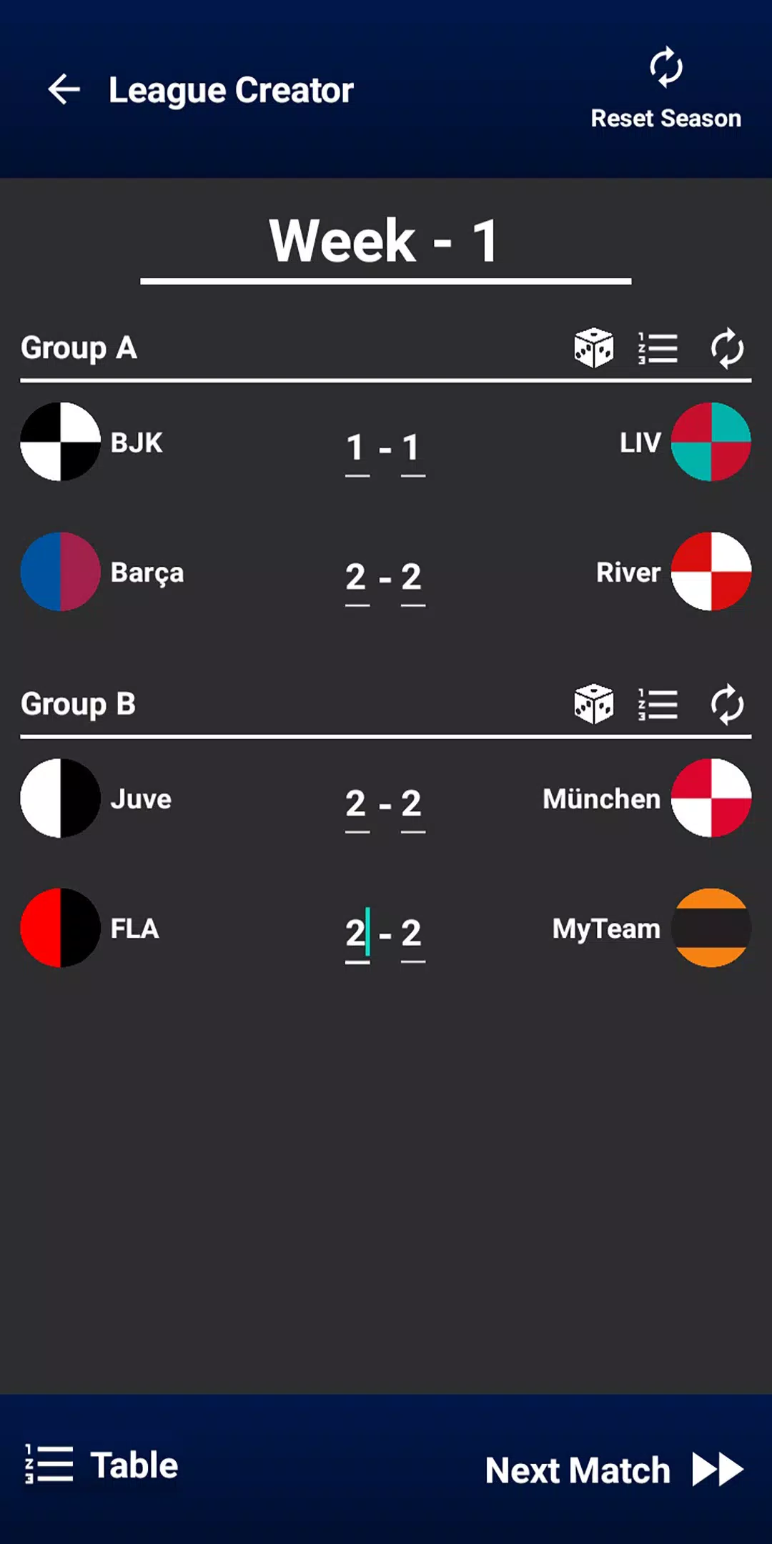 Football League Creator Screenshot8