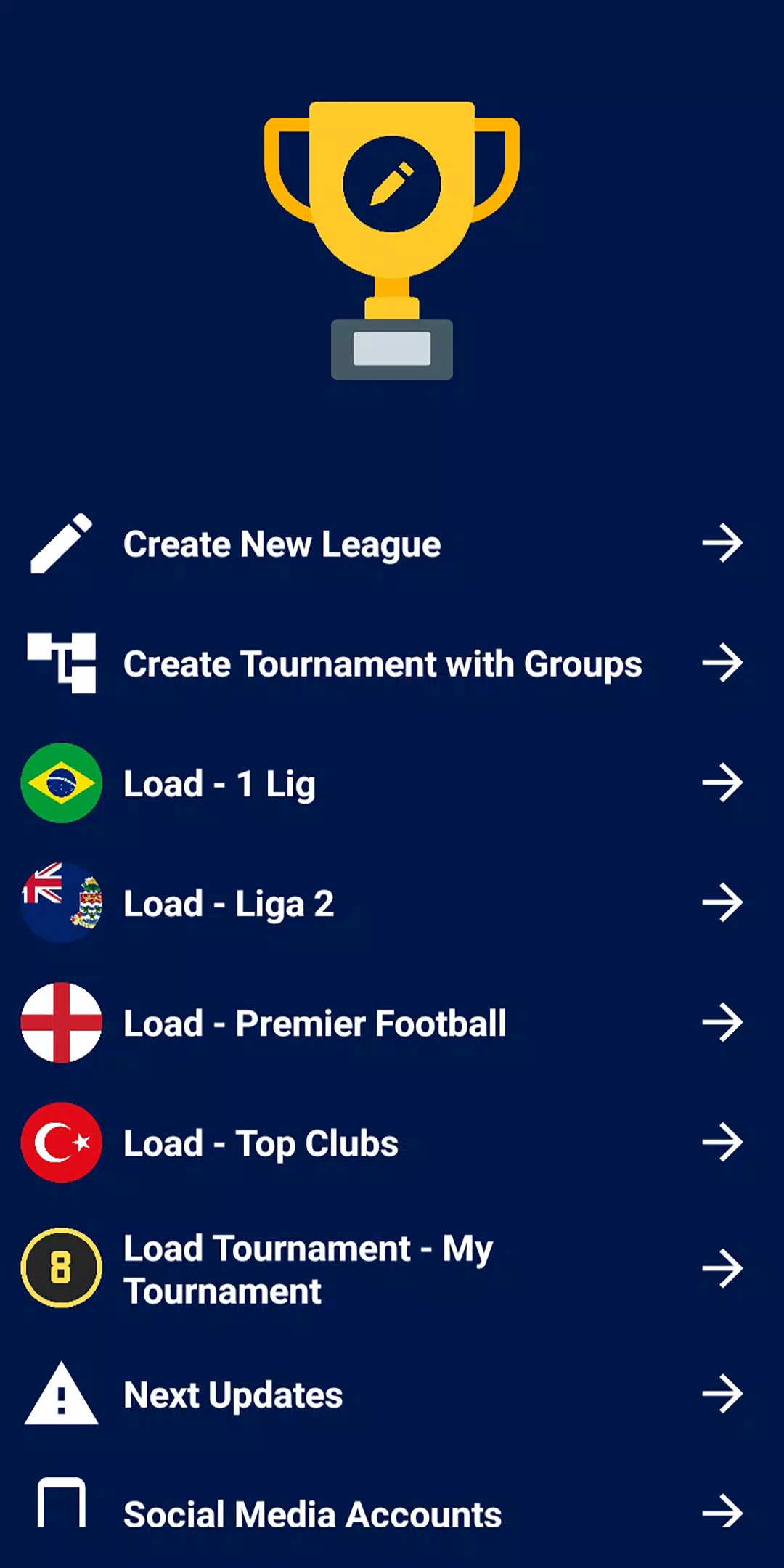 Football League Creator Screenshot1
