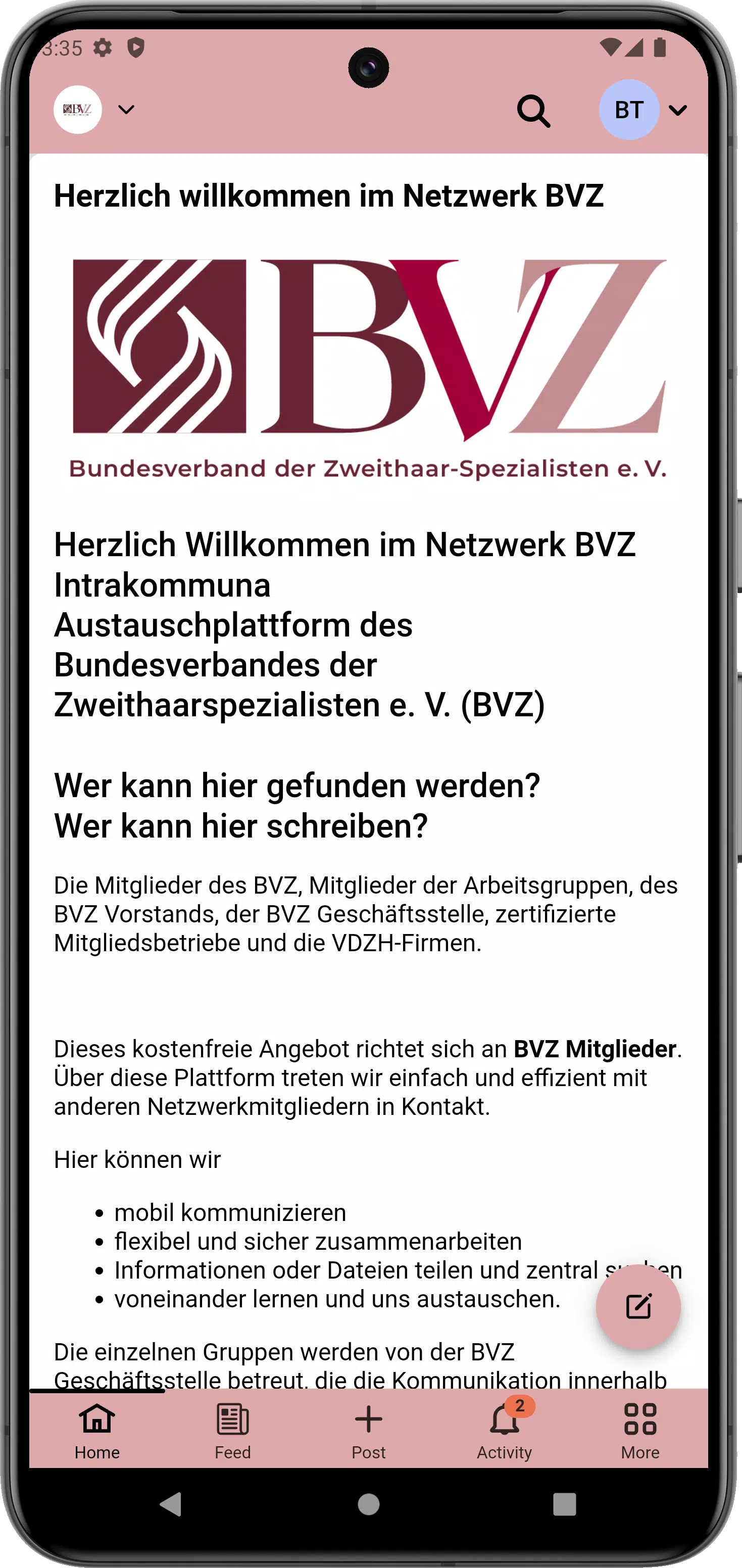 BVZ App Screenshot1
