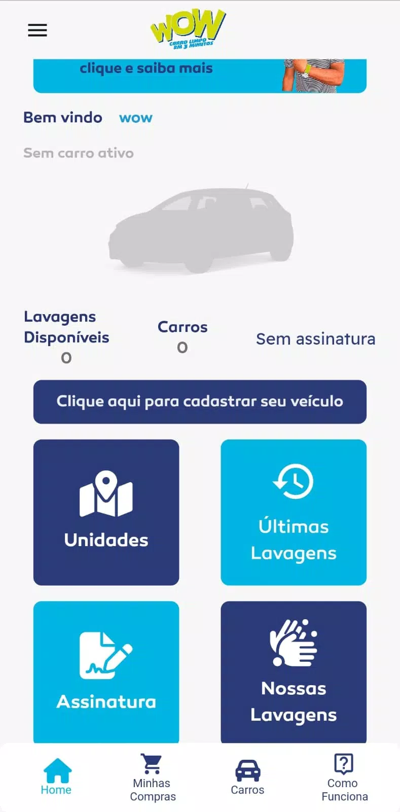 Wow App Screenshot1