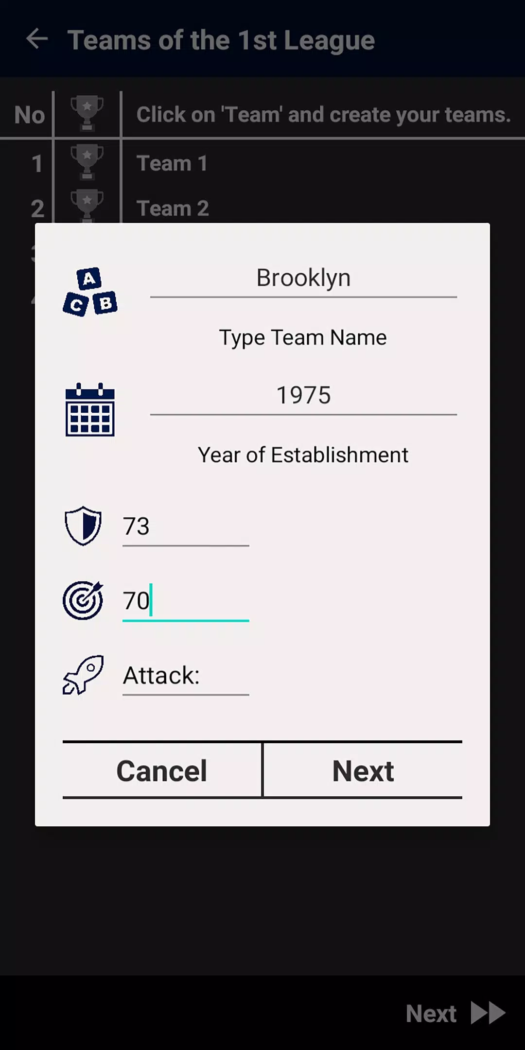 Football League Creator Screenshot7
