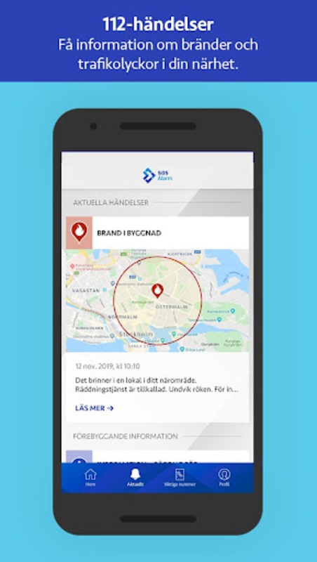 SOS Alarm Screenshot1