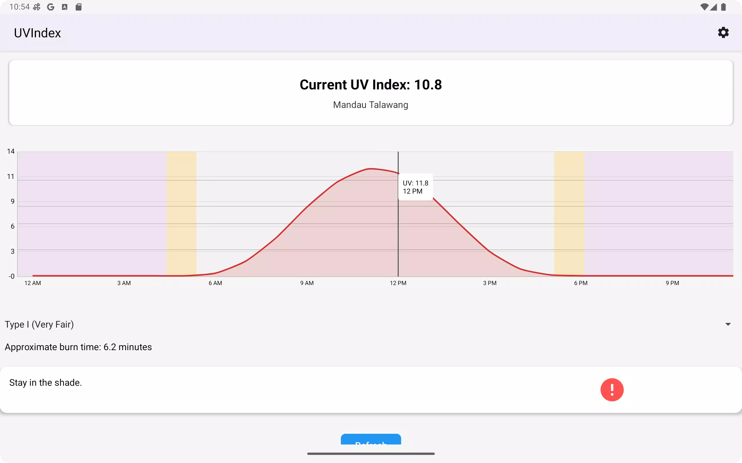 UV Index Widget Screenshot6