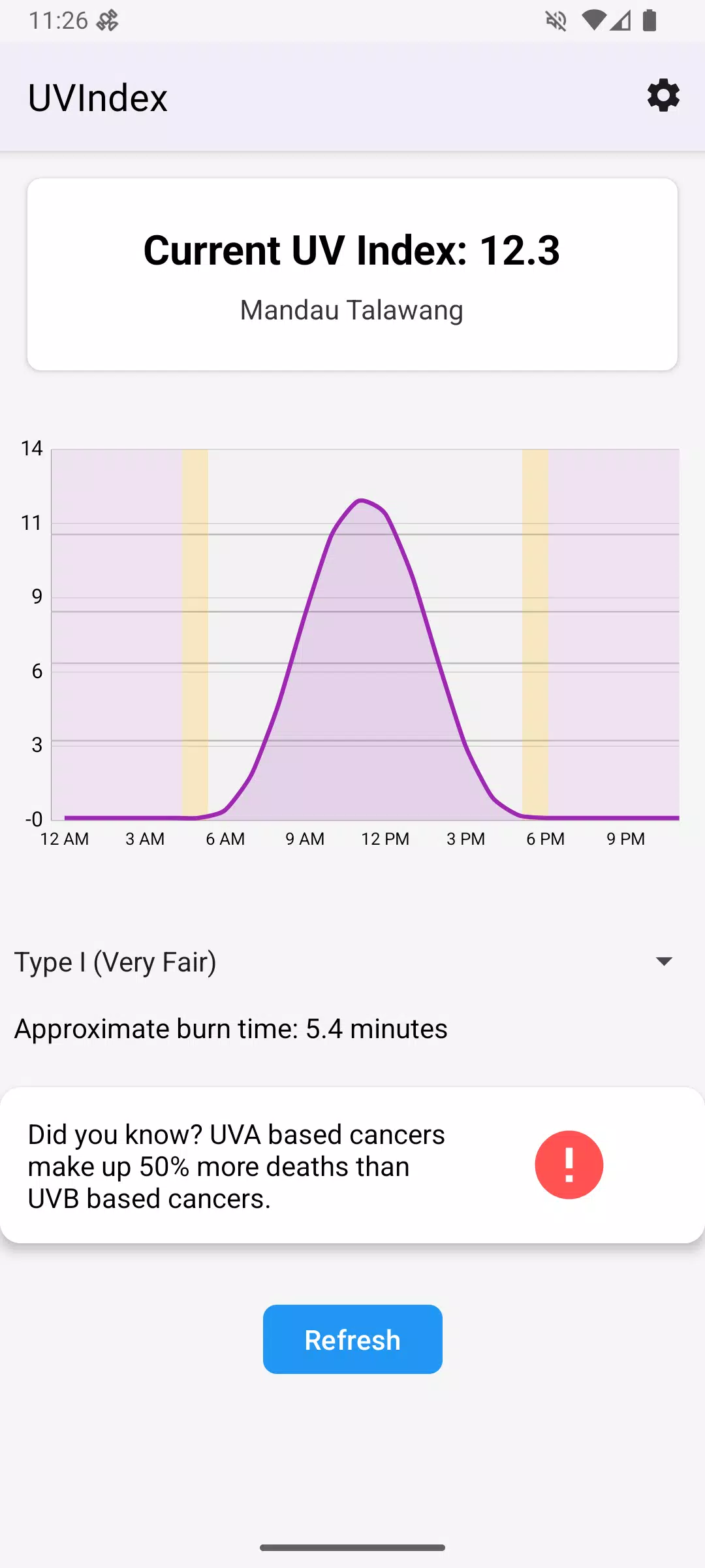 UV Index Widget Screenshot5