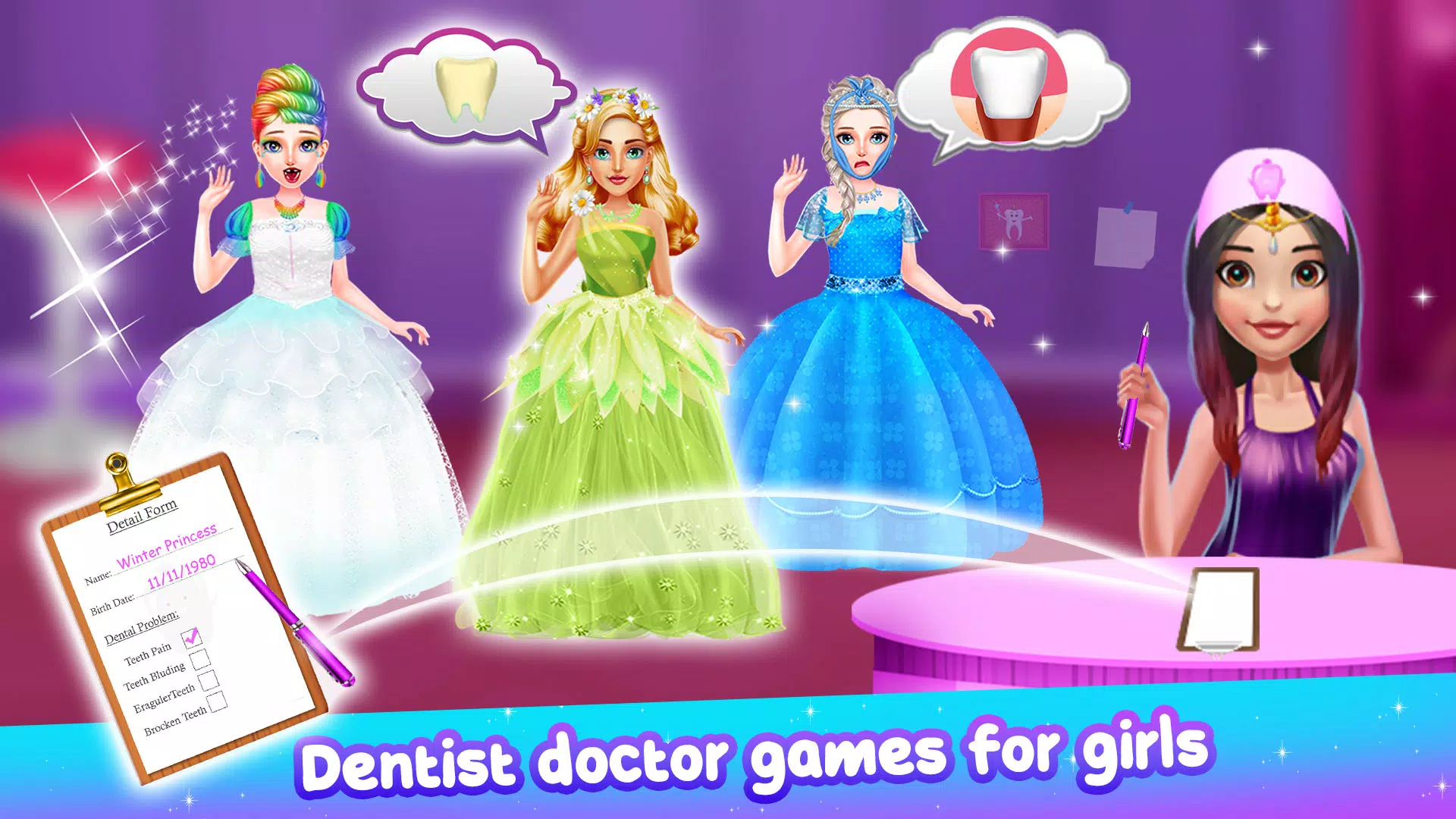 Dentist ASMR Salon Girl Games Screenshot1